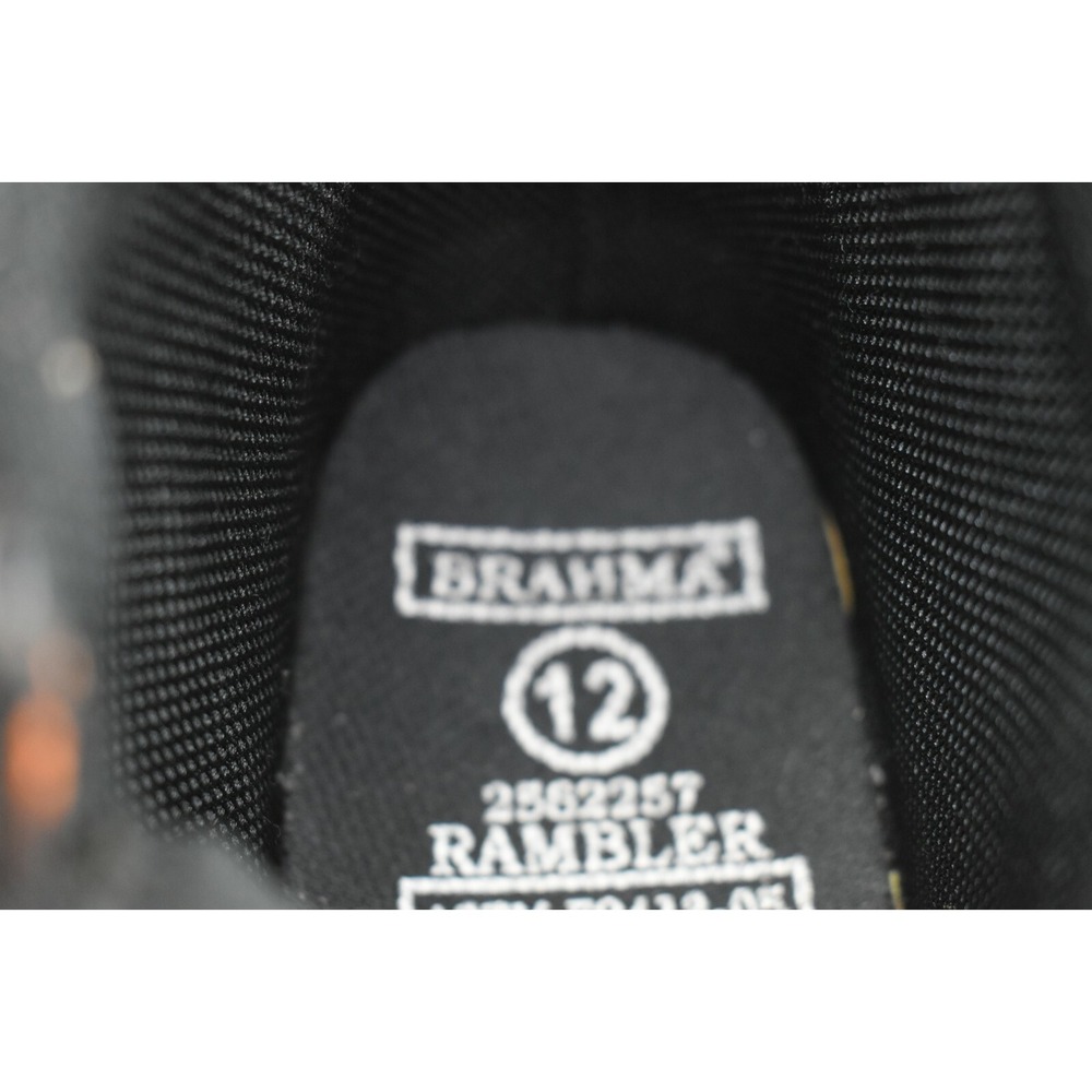 Brahma Rambler Men's Brown Steel‎ Toe Work Boots Lace Up Size 12 - Picture 10 of 12